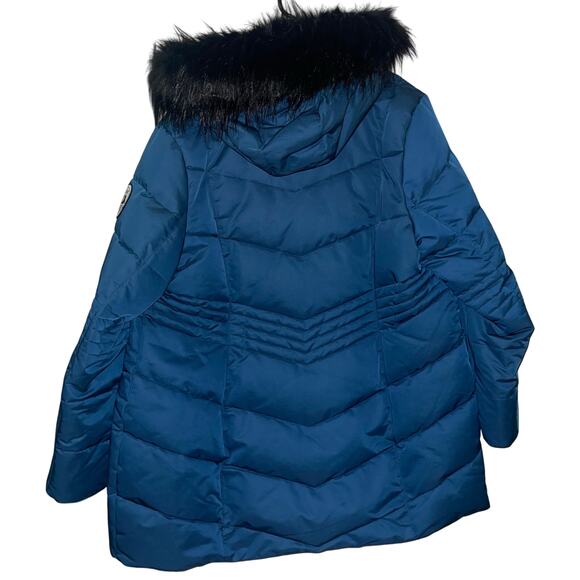 NWOT Size XL Women’s Arctic Expedition Down Parka With Faux Fur Lined Hood - Picture 2 of 12
